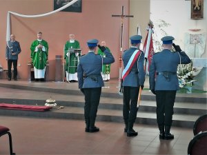 policjanci podczas gali święta Policji