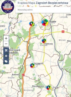 policjanci wykonują czynności podczas wakacji