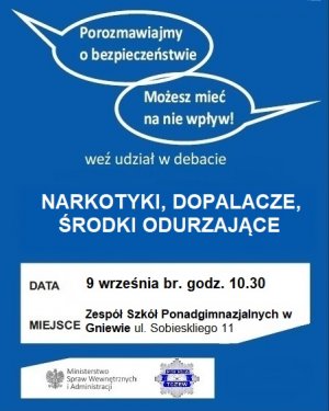 baner zaproszenie na debatę