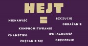 plakat hejt