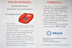 ulotka oszuści