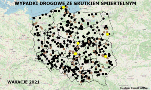 policyjna mapa wypadków