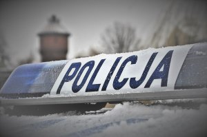 poglądowe napis Policja
