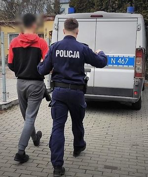 zatrzymany kierowca ciężarówki