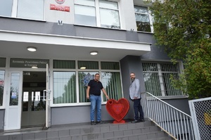 przekazanie policjantom serca